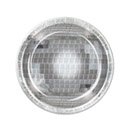 8 Assiettes boule à facettes Disco 23 cm