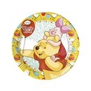 8 Assiettes carton Winnie l\'Ourson™ 23 cm