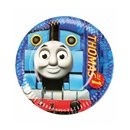 8 assiettes en carton Thomas et ses amis™ 23 cm