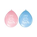 8 Ballons latex Peppa Pig