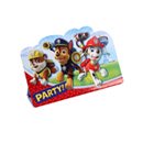 8 Cartes d\'invitation avec enveloppes Pat\' Patrouille