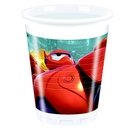 8 Gobelets plastique Les Nouveaux Héros™ 20 cl