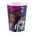 8 Gobelets en carton Monster High 2™ 26 cl