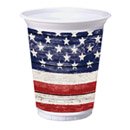 8 Grands gobelets USA en plastique 473 ml