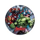 8 Petites Assiettes Avengers Power 19.5 cm