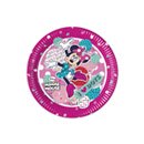 8 Petites assiettes en carton Minnie 20 cm