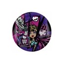 8 assiettes en carton rondes Monster High™ 18 cm