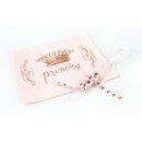 20 serviettes de table Princesse en papier rose
