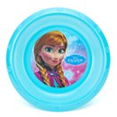 Assiette creuse en plastique réutilisable La Reine des Neiges™ 16 cm