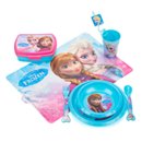 Assiette creuse en plastique réutilisable La Reine des Neiges™ 16 cm