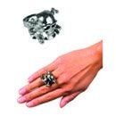 Bague métal pirate adulte