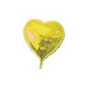 Ballon coeur doré