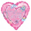 Ballon happy birthday princess