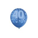 Ballons bleus Age 40 ans