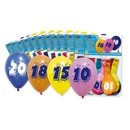8 Ballons chiffre 40