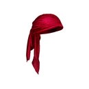 Bandana rouge adulte