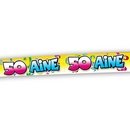 Banderole anniversaire 50 ans