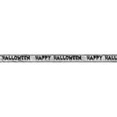 Bannière Happy Halloween Toiles d\'araignées