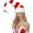 Bonnet Noël rayé adulte