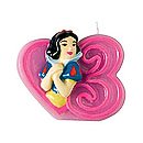 Bougie chiffre 3 Disney Princesses Journey™