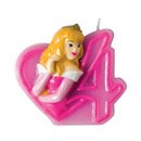 Bougie chiffre 4 Disney Princesses Journey™