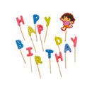 Bougies Happy Birthday Dora™