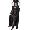 Cape sorcière noire adulte Halloween
