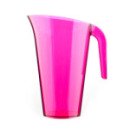 Carafe en plastique rigide framboise 1,5 L