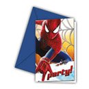 6 Cartes d\'invitation avec enveloppes Amazing Spiderman 2™