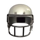 Casque footballeur américain gris enfant