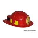 Casque pompier rouge adulte