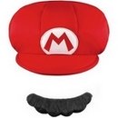 Casquette et Moustache Mario™ Enfant