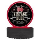 Centre de table anniversaire Vintage 50 ans