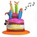 Chapeau anniversaire musical