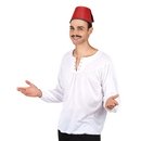 Chapeau Fez feutrine adulte