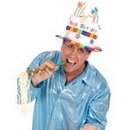 Chapeau happy birthday adulte