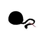 Chapeau chinois avec tresse