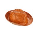 Chapeau Panama orange Adulte