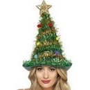 Chapeau sapin décoré adulte Noël