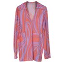 Chemise disco homme violet