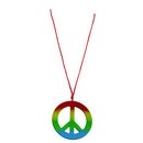 Collier hippie arc en ciel