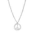 Collier hippie argent adulte