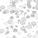 Confettis flocons Noël