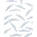 Confettis Joyeux anniversaire argentés