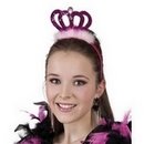 Couronne princesse rose adulte