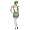 Déguisement bavaroise verte sexy femme