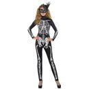 Déguisement squelette femme Halloween