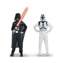 Déguisements Dark vador et Clone trooper Star wars™ enfant