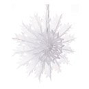 Décoration à suspendre flocon des neiges 48 cm