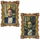 Décoration murale portrait halloween